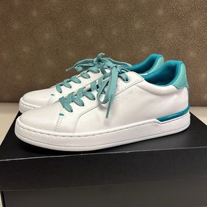 🔥🔥🔥NEW Coach Leather Clip Low Top Sneaker